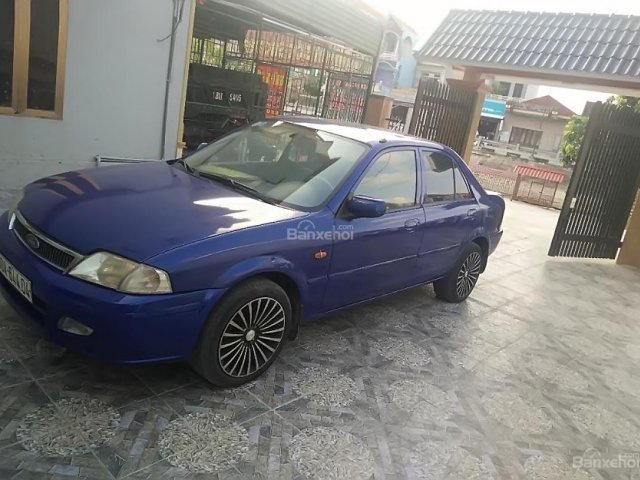 Cần bán lại xe Ford Laser Delu 1.6 MT đời 2002, màu xanh lam chính chủ, giá 145tr