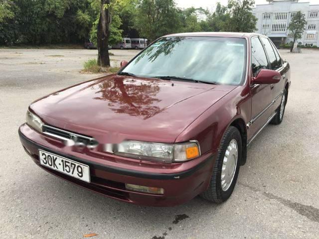 Bán Honda Accord 2.2 LX sản xuất năm 1990, màu đỏ, nhập khẩu, 95 triệu