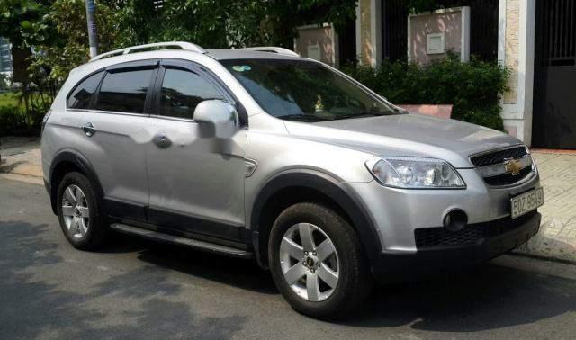 Cần bán xe Chevrolet Captiva đời 2007, màu bạc, 280tr