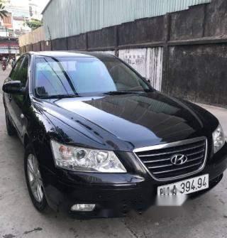 Bán ô tô Hyundai Sonata 2.0 đời 2009, màu đen số sàn