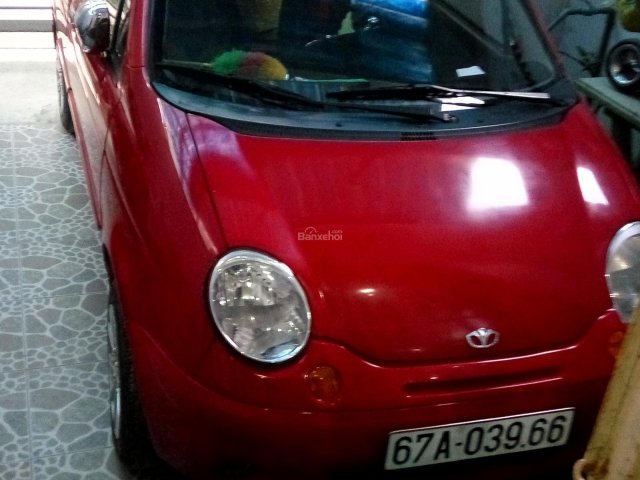 Bán xe Daewoo Matiz đăng ký lần đầu 2007, màu đỏ còn mới, giá 115 triệu