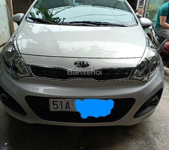 Bán xe Kia Rio 2014, màu bạc, nhập khẩu  