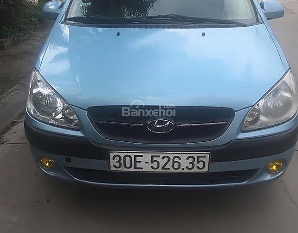 Bán ô tô Hyundai Getz 1.1 MT sản xuất 2010, màu xanh lam, nhập khẩu