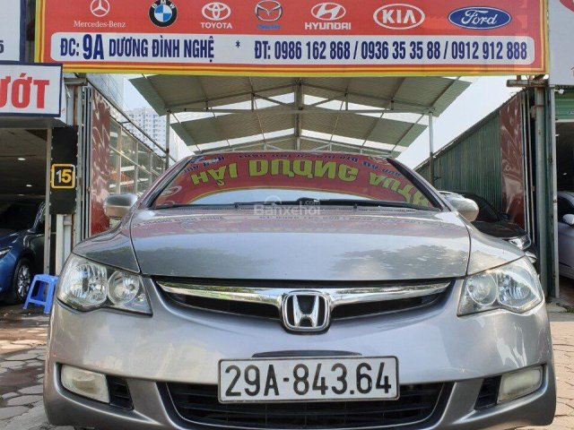 Cần bán xe Honda Civic sản xuất 2009, màu bạc