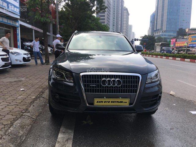 Bán xe Audi Q5 Quattro S-line 2.0AT 2011, màu đen, nhập khẩu nguyên chiếc