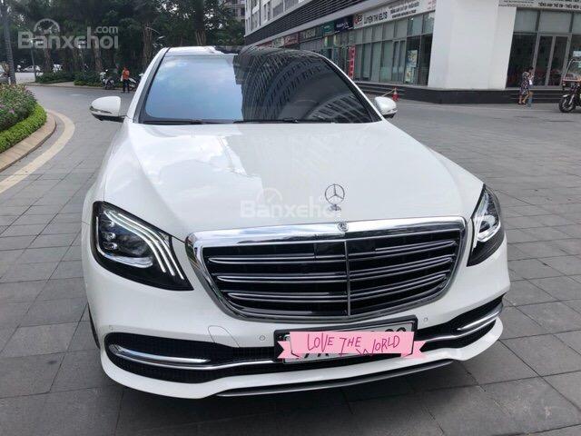 Bán ô tô Mercedes S450l Luxury đời 2018, màu trắng, nhập khẩu nguyên chiếc