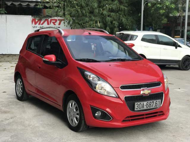 Bán Chevrolet Spark LTZ sản xuất 2015, màu đỏ chính chủ, giá chỉ 305 triệu