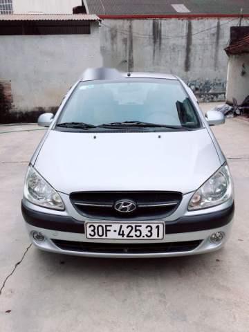 Bán ô tô Hyundai Getz 1.1 sản xuất năm 2009, màu bạc, giá 195tr