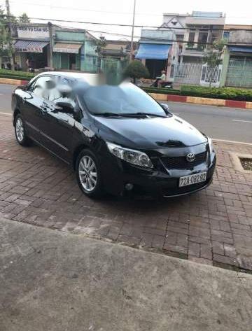 Cần bán xe Toyota Corolla altis 2.0AT 2009, màu đen, 455 triệu