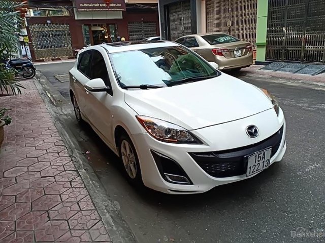 Bán xe Mazda 3 sản xuất 2010, màu trắng, xe nhập 