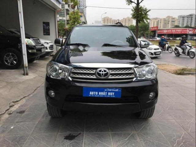 Nhất Huy Auto bán Toyota Fortuner 4x4 AT năm 2010, màu đen, giá chỉ 535 triệu