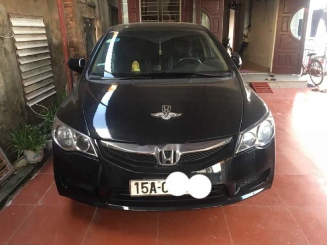 Bán xe Honda Civic sản xuất năm 2009, màu đen số sàn