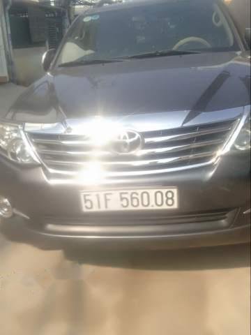 Bán Toyota Fortuner năm 2016, màu xám 