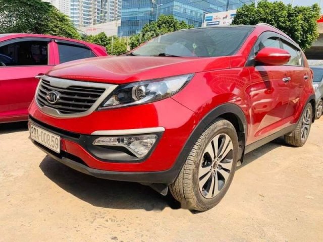 Bán ô tô Kia Sportage AT sản xuất 2010, màu đỏ, nhập khẩu nguyên chiếc 