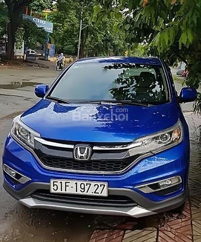 Bán xe Honda CR V đời 2014, màu xanh lam