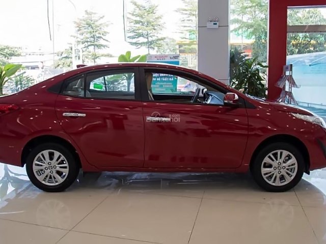 Bán ô tô Toyota Vios 1.5G đời 2018, màu đỏ, giá tốt