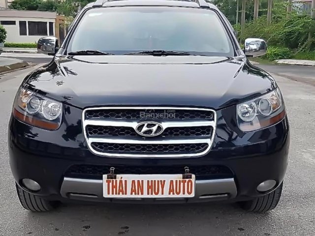 Bán Hyundai Santa Fe MLX 2006, màu đen, xe nhập số tự động 