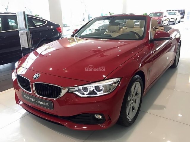 Bán BMW 4 Series 420i Convertible sản xuất 2018, màu đỏ, nhập khẩu nguyên chiếc