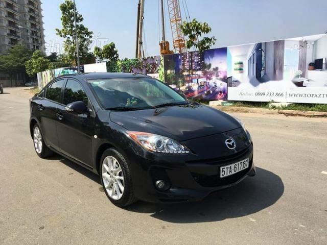 Bán ô tô Mazda 3 năm 2013, màu đen, 490tr