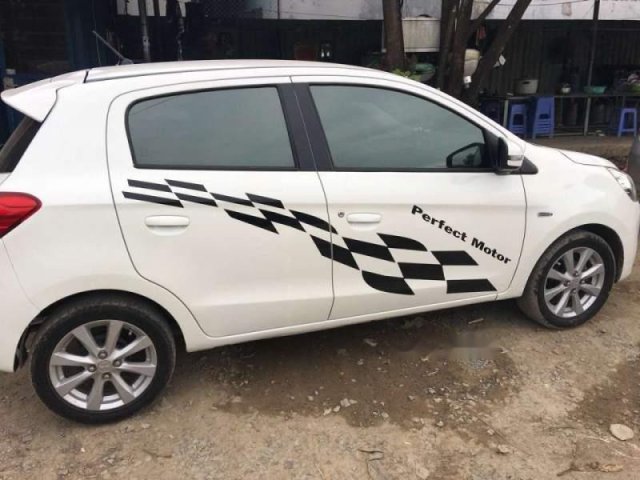 Bán xe Mitsubishi Mirage 1.2AT năm 2016, màu trắng, giá tốt