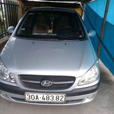 Bán Hyundai Getz đời 2009, màu bạc, giá tốt 