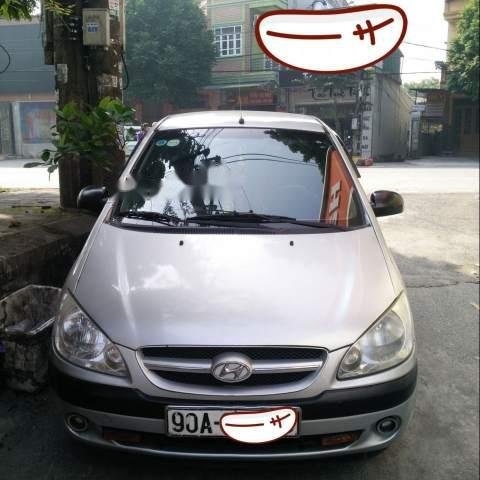 Cần bán xe Hyundai Getz sản xuất 2008, màu bạc, nhập khẩu