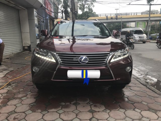 Cần bán xe Lexus RX 450h đời 2013, màu đỏ, nhập khẩu nguyên chiếc