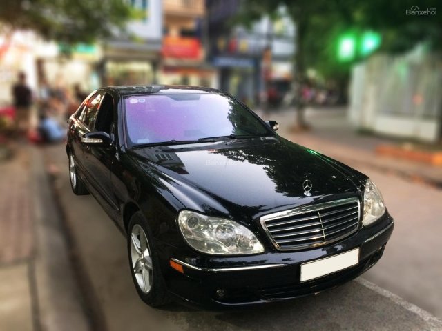 Bán Mercedes S350 sản xuất năm 2005, màu đen, nhập khẩu, giá 486tr