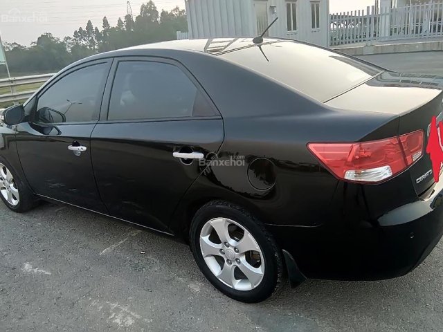 Bán Kia Cerato 1.6 AT sản xuất 2010, màu đen, nhập khẩu0