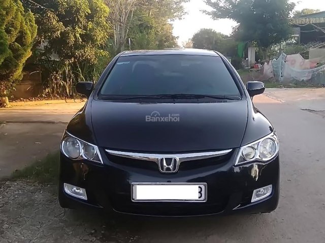 Cần bán xe Honda Civic 1.8MT đời 2009, màu đen xe gia đình