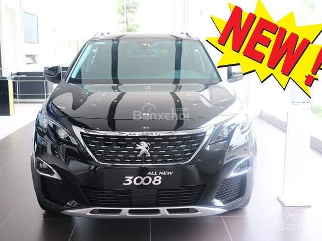 Xe giao liền SUV 5 chỗ Peugeot 3008 1.6L turbo New 2019, Màu đen - KM hấp dẫn rất bất ngờ, LH 0909076622