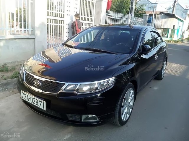 Bán Kia Forte SX 1.6 MT đời 2012, màu đen