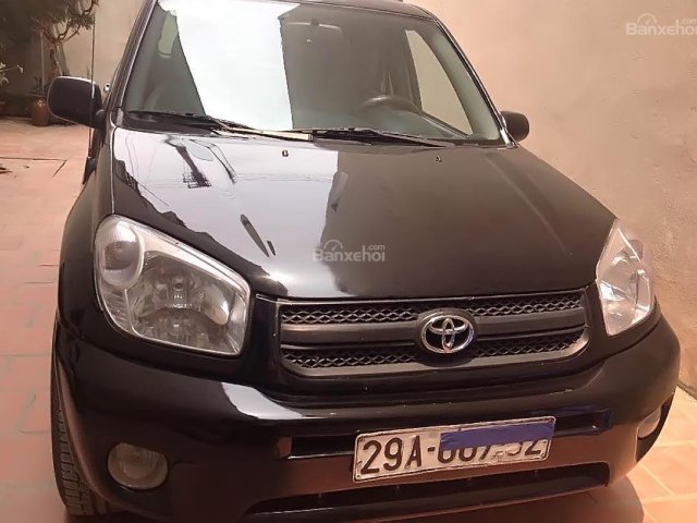 Cần bán gấp Toyota RAV4 2.4 AT đời 2003, màu đen, xe nhập