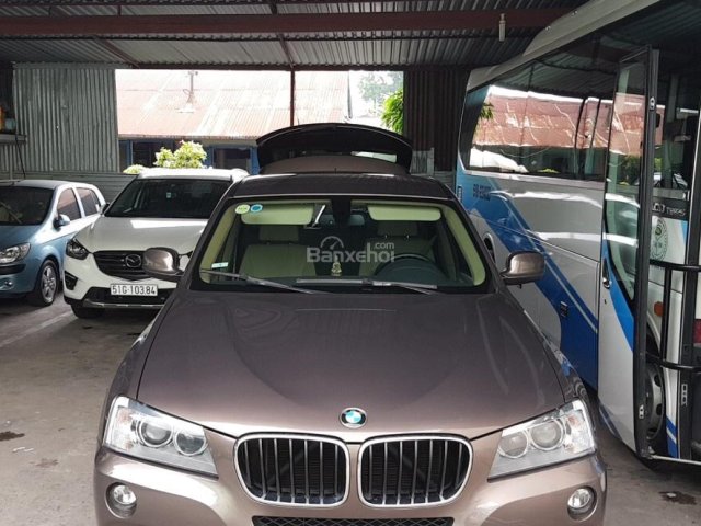 Cần bán xe BMW X3 Drive 2.0i đời 2012, màu nâu, xe nhập