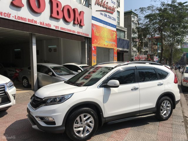 Bán Honda CR V 2.0 năm 2016, màu trắng