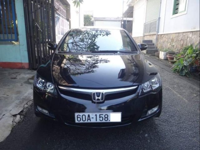 Bán Honda Civic 1.8 AT sản xuất năm 2007, màu đen, số tự động 