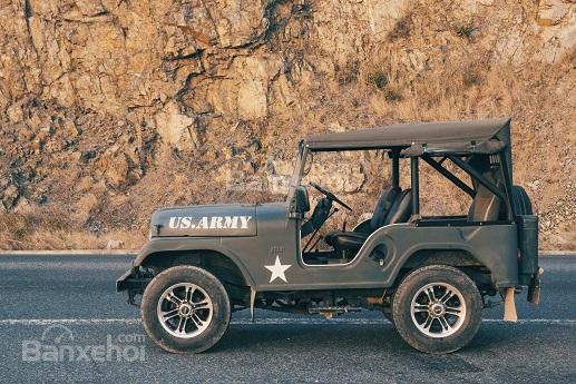 Cần bán Jeep CJ năm sản xuất 1975, màu xám (ghi), nhập khẩu, giá tốt