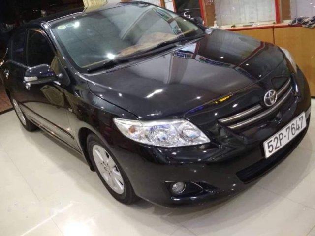 Cần bán xe Toyota Corolla altis sản xuất năm 2008, màu đen như mới