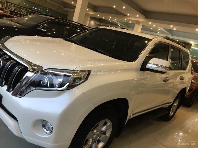 Cần bán Toyota Land Cruiser Prado TXL năm sản xuất 2015, màu trắng, nhập khẩu nguyên chiếc