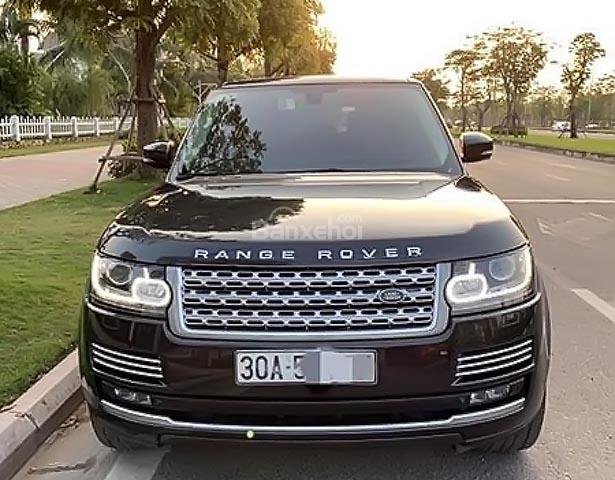 Bán LandRover Range Rover Autobiography sản xuất năm 2014, màu đen, xe nhập như mới