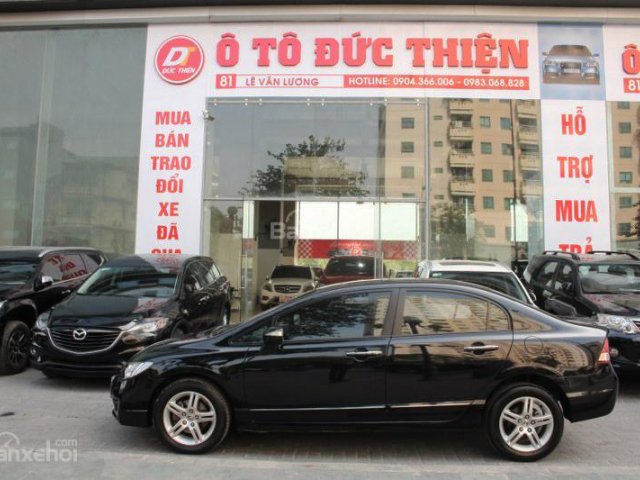 Cần bán xe Honda Civic đời 2011, màu đen, giá tốt