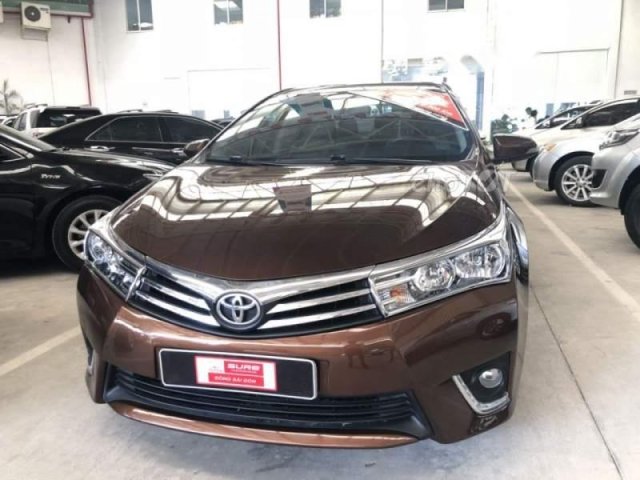 Bán Toyota Corolla altis 1.8G đời 2014, màu nâu  