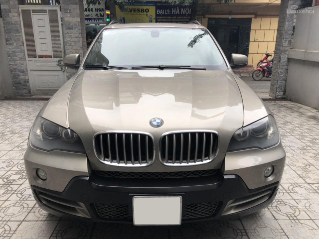 Bán ô tô BMW X5 3.0 đời 2009, màu vàng cát, nhập Mỹ, giá chỉ 720 triệu, fulloptions, biển VIP