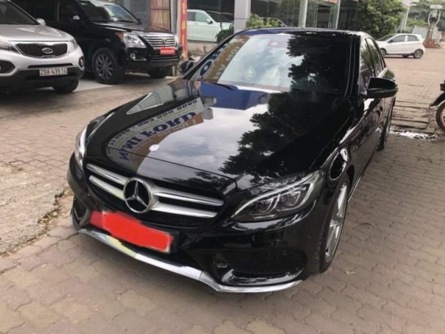 Cần bán xe Mercedes C250 AMG đời 2015, màu đen như mới