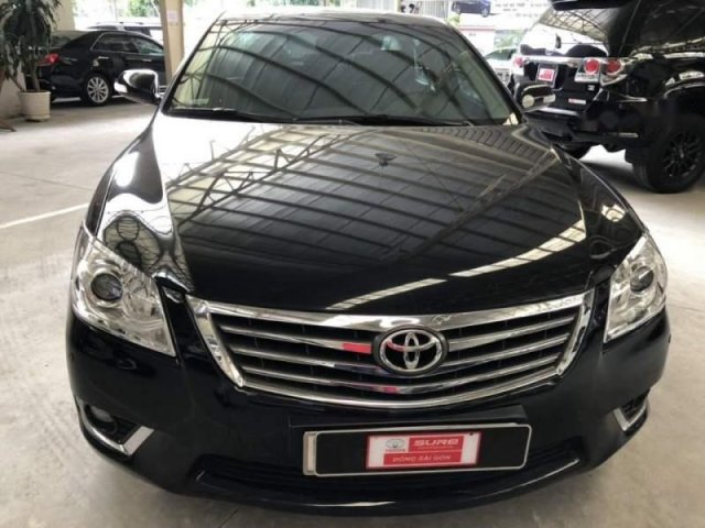 Cần bán lại xe Toyota Camry 2.4G đời 2011, màu đen số tự động, giá 735tr