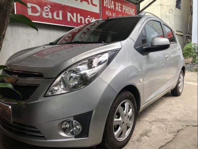 Xe Chevrolet Spark LT 1.2 2013, màu bạc, xe nhập, 230 triệu