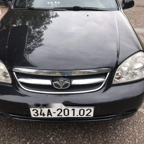 Cần bán Daewoo Lacetti MT đời 2008, màu đen như mới, giá 168tr