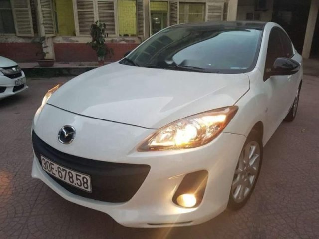 Bán Mazda 3 đời 2012, màu trắng, 465 triệu