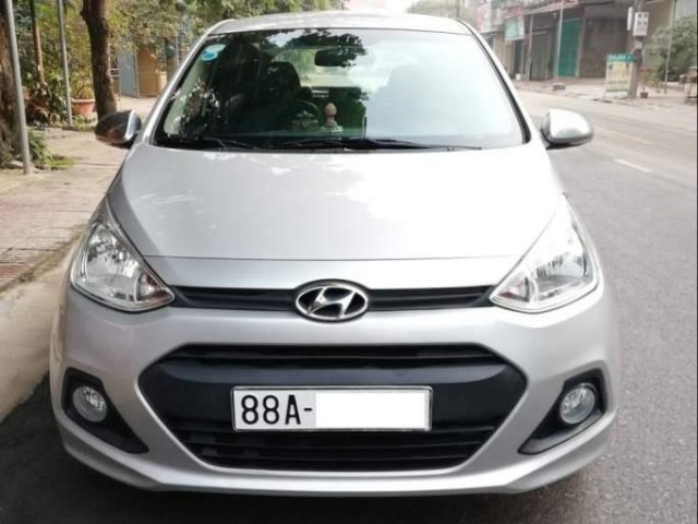 Xe Hyundai Grand i10 1.0 MT năm 2016, màu bạc, nhập khẩu