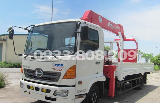 Bán xe cẩu Hino 4.9 tấn gắn cẩu Unic340 giá cực tốt